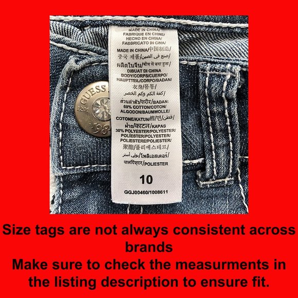 GUESS jean shorts - Picture 6 of 8